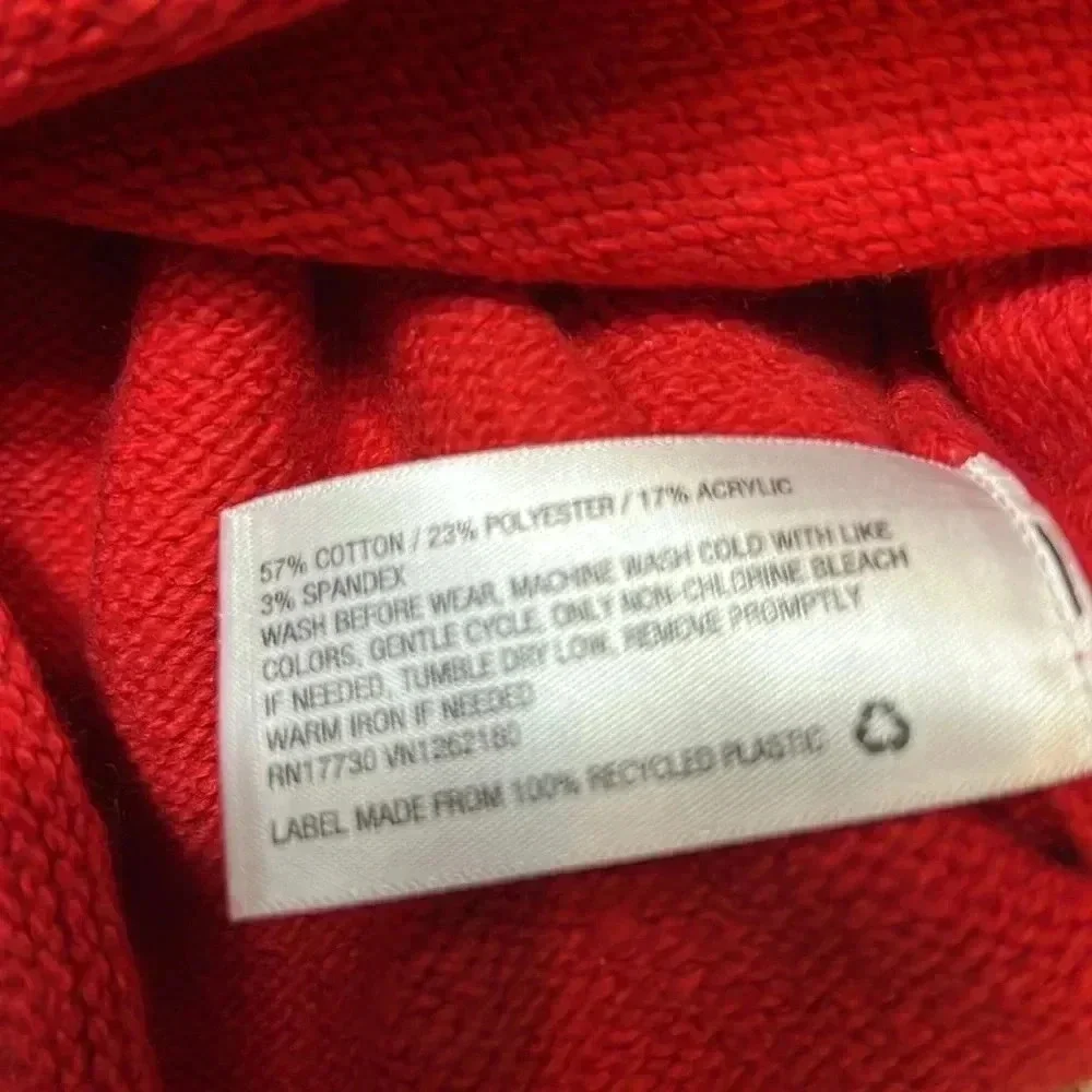 OSHKOSH DRESS RED SWEATER 3/4 SLEEVE RUFFLES‎ STRETCH SOFT SIZE 12 MONTHS NWT